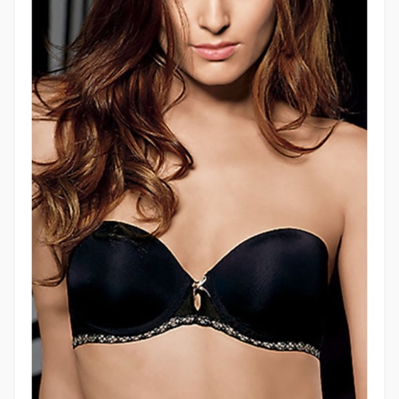 B.Tempt’d by Wacoal Faithfully Yours Strapless Bra – Black 36C - Picture 1 of 6